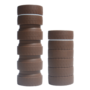 ขวดน้ำซิลิโคนพับได้ 100% เกรดอาหาร ปลอดสาร BPA ขวดน้ำบีบได้ ขวดน้ำซิลิโคนพับเก็บได้ - Product Image 5