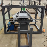 Ligne de production de recyclage de panneaux à double vitrage avec composants principaux Moteur et moteur Machine de démontage de panneaux solaires