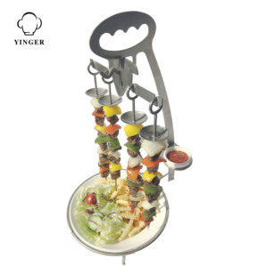 Espetada Nandos, Soporte para Kebab de Acero Inoxidable, Soporte para Barbacoa - Product Image 1