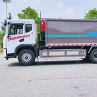 Camion à ordures compacteur électrique Dongfeng New Energy