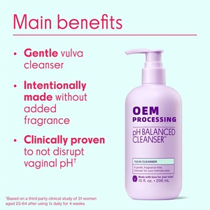 น้ำยาทำความสะอาดจุดซ่อนเร้น OEM pH Balanced Vulva Cleanser ปราศจากน้ำหอม ไม่ต้องล้างออก สเปรย์ดูแลสุขอนามัยสำหรับผู้หญิง 148 มล. - Product Image 4