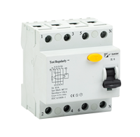 Disjoncteur différentiel miniature de haute qualité série DAFL, à diode moulée, 100V, PA66, capacité de coupure 4,5kA