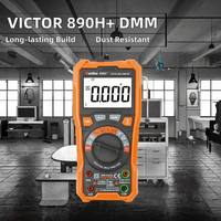 Multimètre numérique automatique VICTOR 890H+ Testeur Classe 0.5 Précision Étanche à la poussière 1000V CC Haute performance