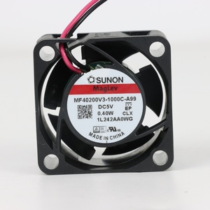Ventilador Axial de Refrigeración SUNON MF40200V3-1000C-A99 Eléctrico OEM/ODM 40x40x20mm 5VDC 75mA 0.40W 5000RPM 6.3CFM para Gabinete e Inversor - Product Image 1
