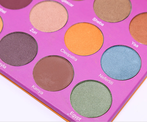 <span class=keywords><strong>2025</strong></span> thiết kế mới cao cấp giấy các tông trường hợp 12 màu sắc di động trống mắt Shadow Palette với miếng bọt biển lót in nổi - Product Image 4