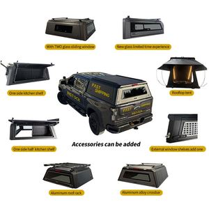 En Stock, Envío Rápido, Toldo Rígido Impermeable para Camioneta, Compatible con Tota Tundra Isuzu Dmax F150 Range GMC RAM BYD Shark 6 - Product Image 6
