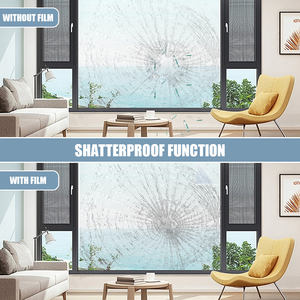 فيلم أمان 4 ميل مضاد للانفجار لنوافذ السيارات، فيلم تحكم في الشمس ثنائي الطبقة بلون أسود داكن، فيلم شمسي سولريكس للسيارات - Product Image 2