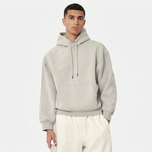 Sudadera con Capucha Moderna al por Mayor para Hombre, para Invierno, Lisa, Teñida, con Logotipo Personalizable, Sin Forro, de Algodón Puro de Alta Calidad - Product Image 1