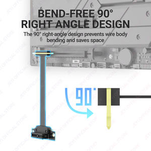 Toptan PVC PCIe 3.0/4.0 X1 uzatma kablosu 90 ° sağ açı yükseltici kart masaüstü <span class=keywords><strong>M</strong></span>.<span class=keywords><strong>2</strong></span> adaptörü için USB genişleme - Product Image 3