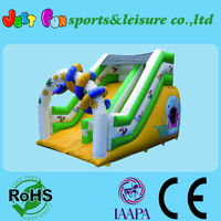 Arrière-cour fanny gonflable bébé arc toboggan usage domestique pulls gonflables diapositives