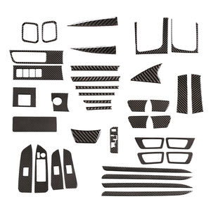 Aksesori Interior mobil serat karbon lembut stiker dekorasi kit untuk 2009-2013 <span class=keywords><strong>Toyota</strong></span> <span class=keywords><strong>Highlander</strong></span> - Product Image 2