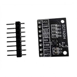 Sensor de ángulo de inclinación de 3 ejes con detección horizontal y salida de puerto serie SC7A20H para módulo - Product Image 1
