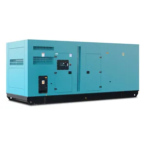 big fuel tank diesel generator 750kva Per kins silent type diesel generators manufacture quality genset