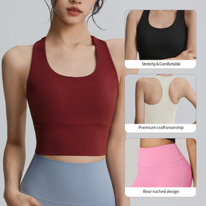 Custom Logo Wholesale Sportswear High Stretch Sports Active Wear Suits Gym Fitness Sets Color Blocking Yoga Sets for Women - Product Image 2