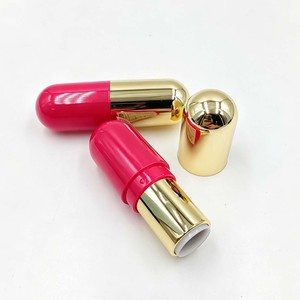 Mini Tubo de Lápiz Labial en Forma de Cápsula, Envase de Plástico Vacío Personalizado para Lápiz Labial, Tubo de Bálsamo Labial ABS para Envasado de Cosméticos - Product Image 6