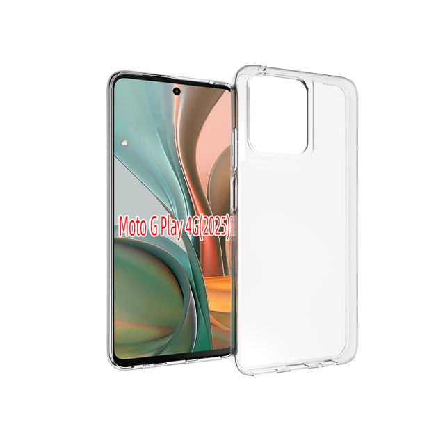 For MOTO G Stylus 5G 2025 Durable Silicone TPU Phone Case, Anti-Fall Gel TPU Bumper Cover for G Stylus