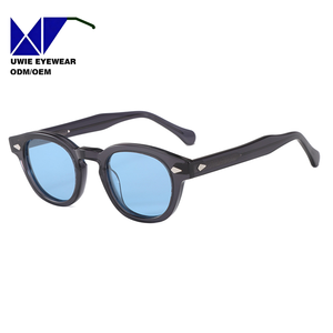 Gafas <span class=keywords><strong>de</strong></span> <span class=keywords><strong>Sol</strong></span> <span class=keywords><strong>de</strong></span> Acetato <span class=keywords><strong>de</strong></span> Marca <span class=keywords><strong>de</strong></span> Lujo Vintage, Unisex, con Logotipo Personalizado, Protección UV400, Polarizadas, Montura Completa, con <span class=keywords><strong>Lentes</strong></span> <span class=keywords><strong>de</strong></span> Nailon - Product Image 2