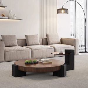 <span class=keywords><strong>Tavolino</strong></span> <span class=keywords><strong>da</strong></span> Caffè di Lusso alla Moda Set Tavolini Moderni Rotondi di Design per Soggiorno Arredamento Casa - Product Image 4