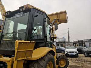 Chargeuse-pelleteuse d'occasion Cat 423E 420F 420F2 416E, chargeuse-pelleteuse rétro en bon état, à vendre - Product Image 3