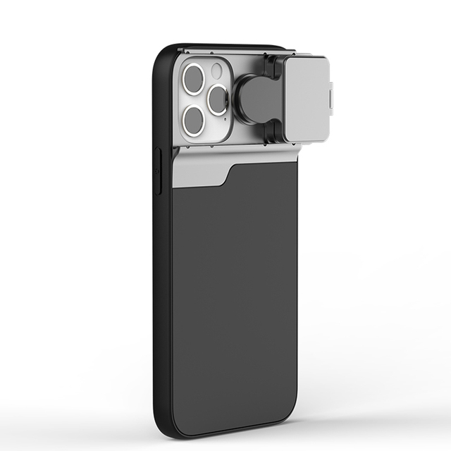 Multi Camera Lens Kit Fancy Phone Case for iPhone 12 Pro Macro Lens Ringed Fisheye Telephoto Phone Lens Kit Cover