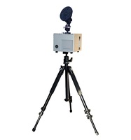 Caméra numérique portable avec capteur CCD 5MP, GPS, stockage 500 Go, moniteur 1 à 6 voies, portée radar 1 km/h pour la surveillance du trafic
