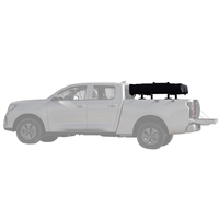 Wild Land Voyager Pro 140 Tente de toit à coque rigide Conception pliante Camping en plein air Offroad 4x4 Tente de voiture pour le camping d'aventure