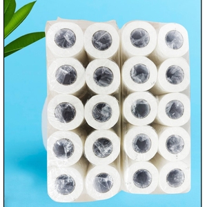 ม้วนกระดาษชําระ ขายส่งกระดาษชําระ กระดาษชําระพิมพ์ลาย 4 ชั้น โลโก้ที่กําหนดเอง - Product Image 3