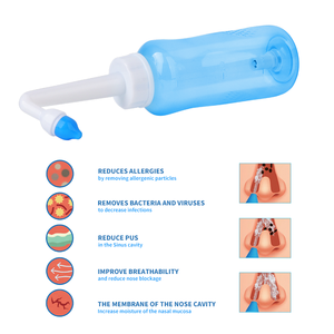 ชุดดูดน้ำมูกเด็กแบบพกพา ขนาด 300 มล. พร้อมพลาสติก PP สำหรับบรรเทาอาการคัด<span class=keywords><strong>จมูก</strong></span> - Product Image 4