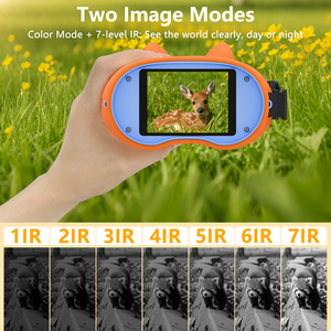 Nouvelles <span class=keywords><strong>jumelles</strong></span> 2025 <span class=keywords><strong>avec</strong></span> caméra 10X, <span class=keywords><strong>photo</strong></span> et vidéo 1080P HD, infrarouge 5W, pour enfants explorer le monde naturel - Product Image 6