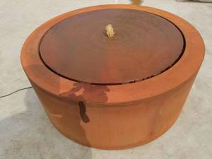 Water Bowl Corten Steel Water Pond Water Feature Fountain Outdoor for Garden - Product Image 6