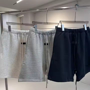 Shorts en coton personnalisés Shorts d'été pour hommes de haute qualité 100% coton Blancs surdimensionnés Streetwear Vente en gros Shorts essentiels pour hommes - Product Image 2