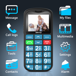 Teléfono Móvil <span class=keywords><strong>para</strong></span> <span class=keywords><strong>Personas</strong></span> <span class=keywords><strong>Mayores</strong></span> ULEWAY G180, Estilo Barra, GSM, con Doble SIM, Batería de 1000 mAh - Product Image 4