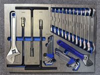Chariot et armoire à outils de réparation automobile en acier au carbone Shifu Hardware 467 pièces pour mécanicien