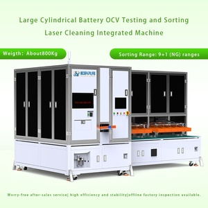 Máquina Integrada de Prueba de OCV, Clasificación y Limpieza Láser Automática para Baterías Cilíndricas Grandes, para Línea de Ensamblaje de Paquetes de Baterías - Product Image 4