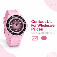 Montre à main pour filles, couleur bonbon, mignonne et charmante, tendance, bracelet en silicone, boîtier à quartz, best-seller, pas cher
