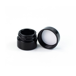 round Glass <b>Jar</b> with Lid Decal Cover for Storage and Condiments Packed in Carton - Product Image 5