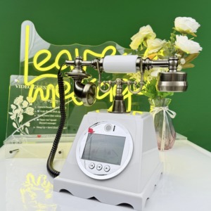 <span class=keywords><strong>Téléphone</strong></span> filaire rétro pour vidéoconférence de mariage - 1080P Full <span class=keywords><strong>HD</strong></span> - Product Image 1