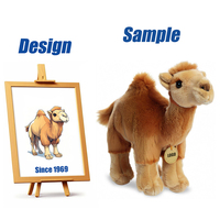 Boneka Domba Plushie Lembut Lucu Berkualitas Tinggi Shengye, Ukuran 8"-12" (20cm, 25cm, 30cm), Boneka Kambing Plushie Custom