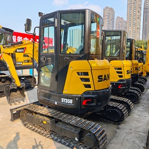 epa Excavatrice sur chenilles SANY 35U neuve d'origine, marque chinoise réputée. Mini-excavatrice SANY de 3,5 tonnes en stock, vente à prix réduit - Product Image 2