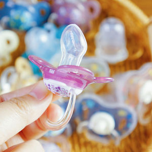 Sucettes transparentes de couleur, jour et <span class=keywords><strong>nuit</strong></span>, sucette pour 0-6 mois, silicone sans BPA pour <span class=keywords><strong>nouveau</strong></span>-né - Product Image 3