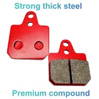 Accessoires de kart Pièces de karting de performance Jeu de plaquettes de frein en céramique fritté pour Go Karts Birel Étriers de frein RR 125x4-H16 125x2