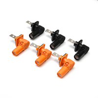 EV120A Connecteur de stockage d'énergie de bornier de batterie au lithium à noyau unique haute tension avec boîtier PC en cuivre
