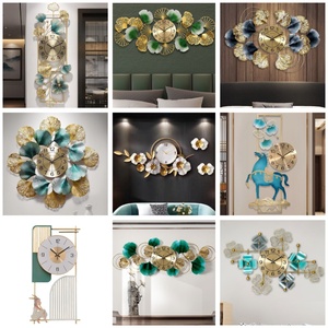 <span class=keywords><strong>นาฬิกา</strong></span><span class=keywords><strong>แขวน</strong></span>ผนังเงียบสงบสไตล์ฮ<span class=keywords><strong>วง</strong></span><span class=keywords><strong>จุ้ย</strong></span> ของตกแต่งผนังสร้างสรรค์สำหรับบ้านและโรงแรม <span class=keywords><strong>นาฬิกา</strong></span>โลหะเหล็กสไตล์โมเดิร์น - Product Image 6