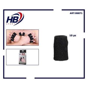 Protecteur de doigts HB Sport noir, 10 pièces, pour l'entraînement aux arts martiaux - Product Image 3