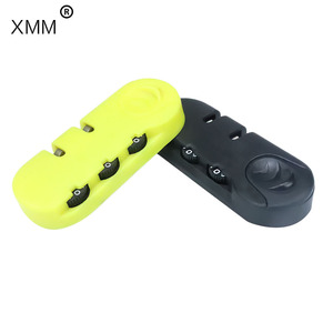 Nhà Máy Cung Cấp Reset Mật Khẩu Lugggae Khóa Đầy Màu Sắc 3 Số Mã Nhựa Vali Kết Hợp Khóa XMM-9065 - Product Image 3