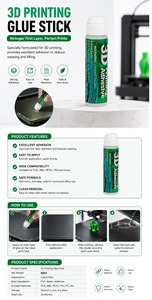 Professional 3D Printer <b>Glue</b> Stick 60ml High Viscosity Liquid Adhesive for Large Print <b>Models</b> - Product Image 3