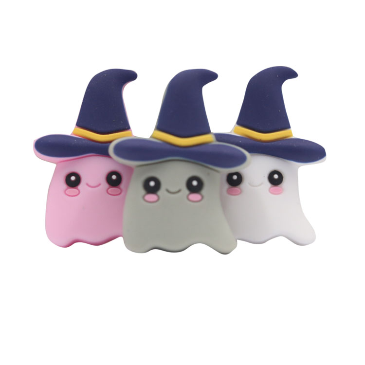 Силиконовые бусины-грызунки для прорезывания зубов, нетоксичные игрушки в форме эльфов, Детская цепочка для прорезывания зубов, игрушки «сделай сам»