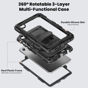 Funda Protectora Resistente a Impactos para Tablet con Protector de Pantalla para <span class=keywords><strong>Samsung</strong></span> <span class=keywords><strong>Galaxy</strong></span> <span class=keywords><strong>Tab</strong></span> A11 A9 8.7 Pulgadas A11 A9 Plus 11 Pulgadas - Product Image 4