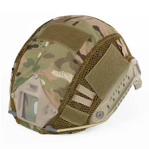 Outdoor Sport Tactical Helmet Fabric Cover para Fast Helmet Cover (série MH/PJ /BJ)