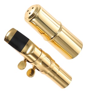 Embouchure de saxophone ténor alto en laiton, tube droit Bb Eb, tonalité haute - Product Image 1